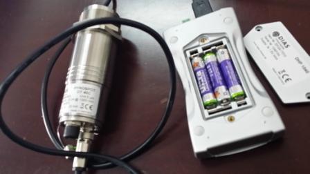 USB連接紅外測(cè)溫儀和DHP1040, 無需其它供電